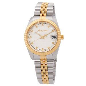 NWT Authentic Mathey-Tissot Mathy III Quartz White Dial Women's Watch